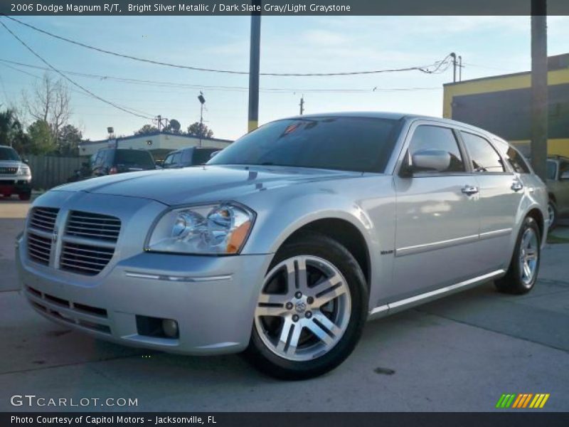 Bright Silver Metallic / Dark Slate Gray/Light Graystone 2006 Dodge Magnum R/T