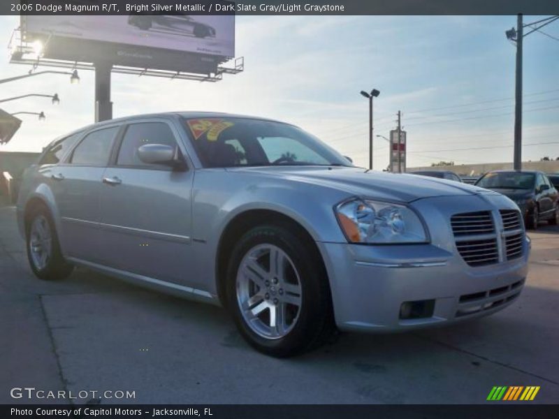 Bright Silver Metallic / Dark Slate Gray/Light Graystone 2006 Dodge Magnum R/T