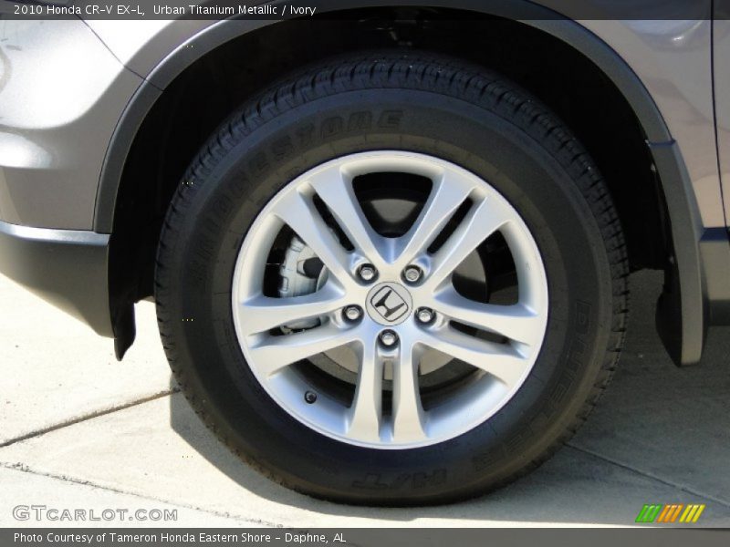 Urban Titanium Metallic / Ivory 2010 Honda CR-V EX-L