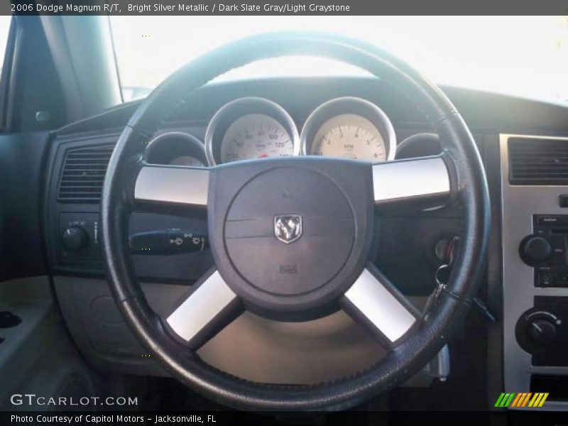 Bright Silver Metallic / Dark Slate Gray/Light Graystone 2006 Dodge Magnum R/T