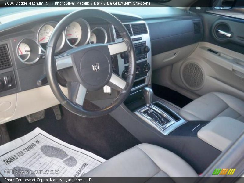 Bright Silver Metallic / Dark Slate Gray/Light Graystone 2006 Dodge Magnum R/T