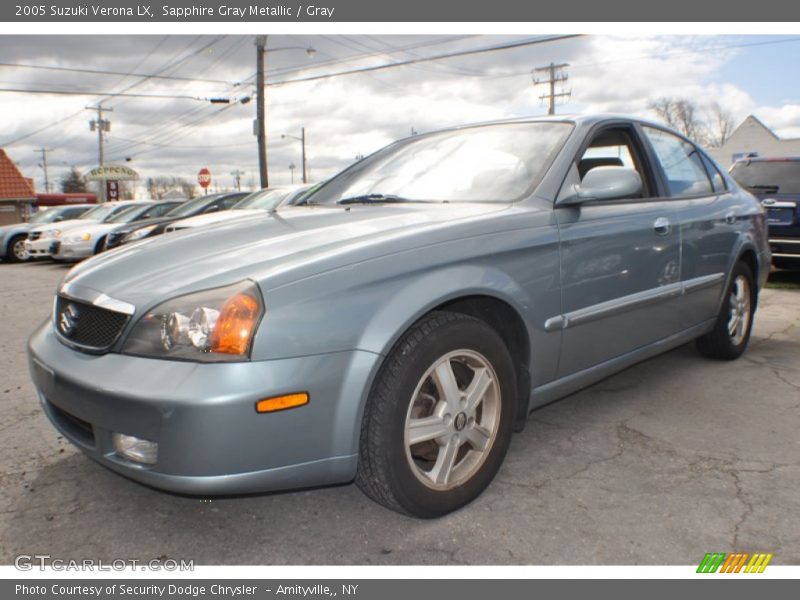 Sapphire Gray Metallic / Gray 2005 Suzuki Verona LX