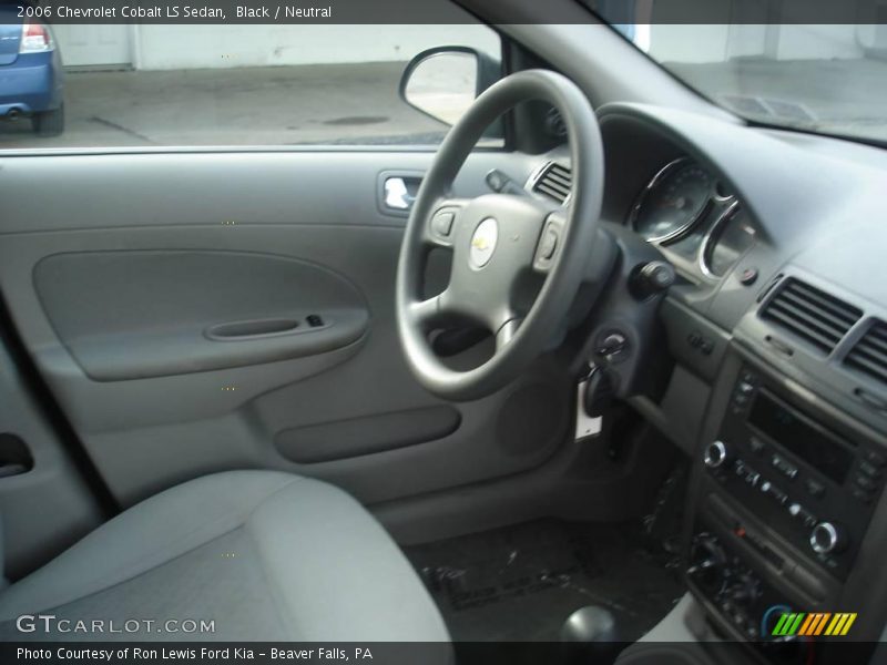 Black / Neutral 2006 Chevrolet Cobalt LS Sedan