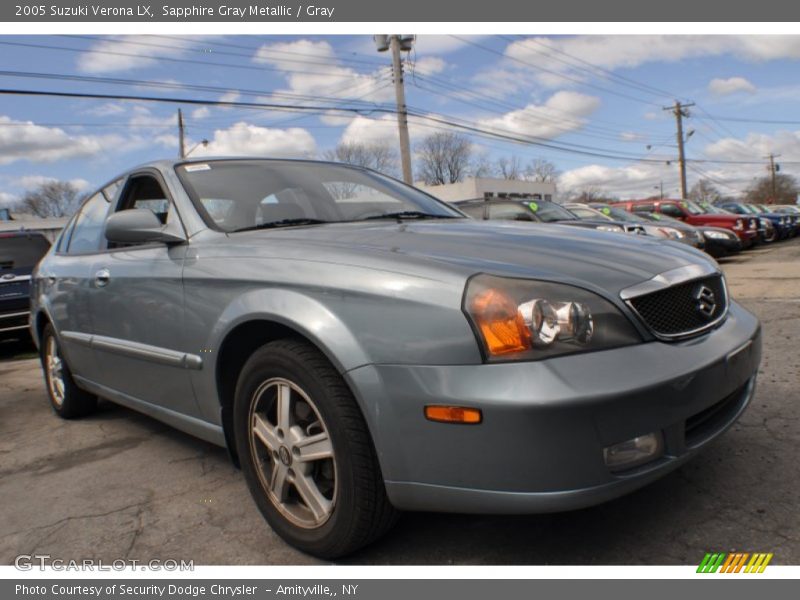 Sapphire Gray Metallic / Gray 2005 Suzuki Verona LX