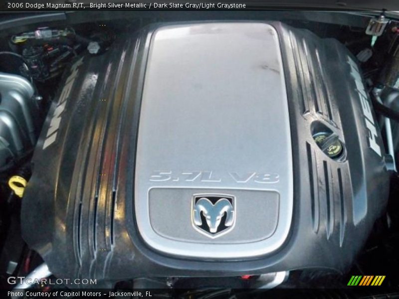 Bright Silver Metallic / Dark Slate Gray/Light Graystone 2006 Dodge Magnum R/T