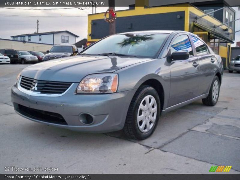 Satin Mesai Gray Pearl / Gray 2008 Mitsubishi Galant ES