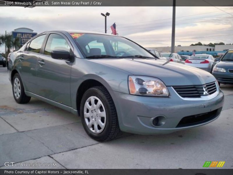 Satin Mesai Gray Pearl / Gray 2008 Mitsubishi Galant ES