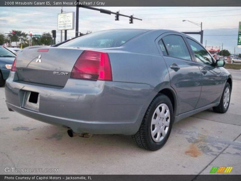 Satin Mesai Gray Pearl / Gray 2008 Mitsubishi Galant ES