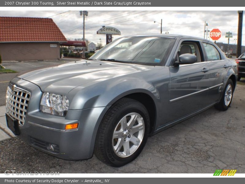 Silver Steel Metallic / Dark Slate Gray/Light Graystone 2007 Chrysler 300 Touring