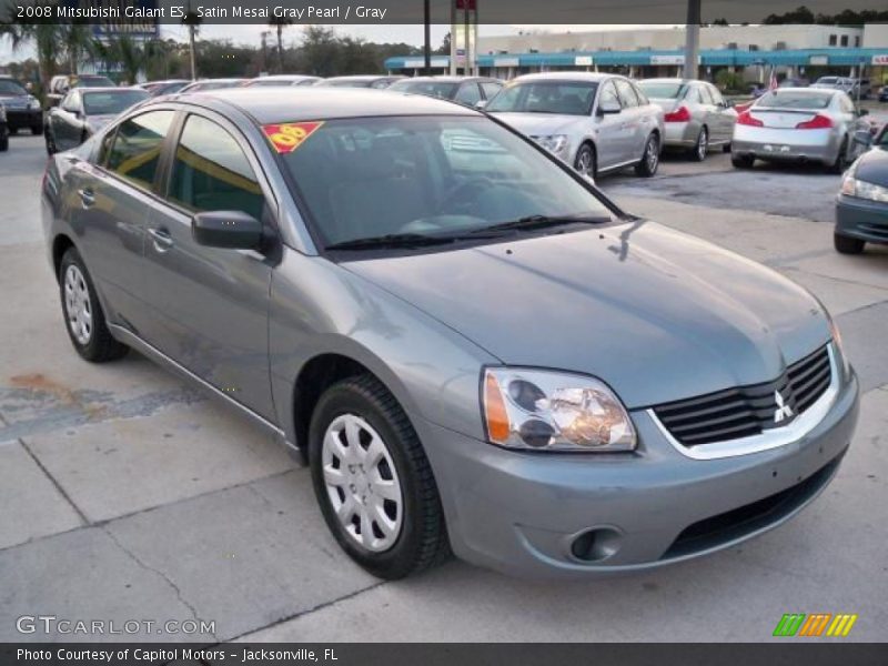 Satin Mesai Gray Pearl / Gray 2008 Mitsubishi Galant ES