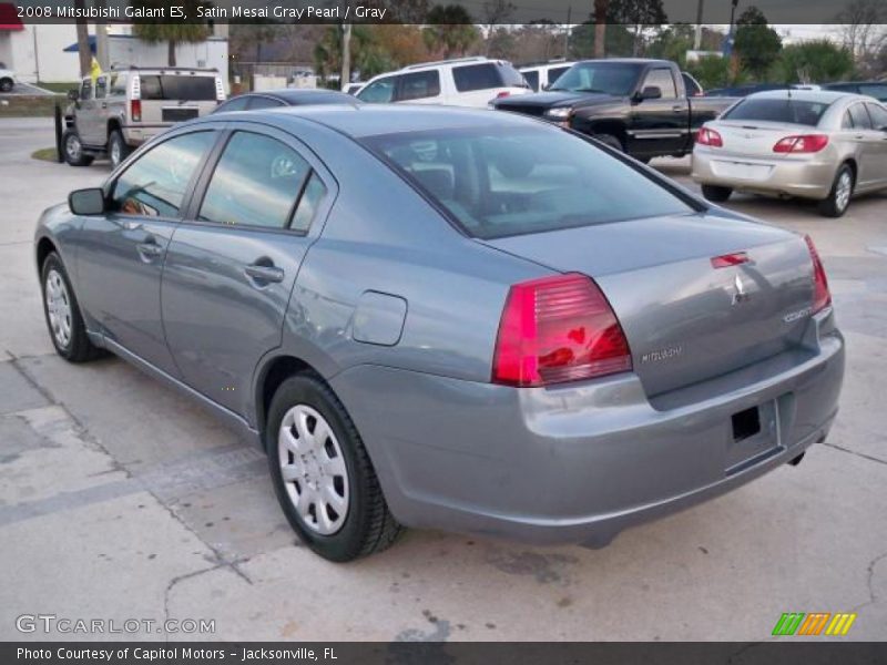 Satin Mesai Gray Pearl / Gray 2008 Mitsubishi Galant ES