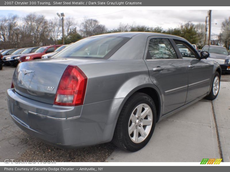 Silver Steel Metallic / Dark Slate Gray/Light Graystone 2007 Chrysler 300 Touring