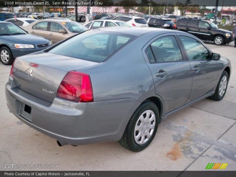 Satin Mesai Gray Pearl / Gray 2008 Mitsubishi Galant ES