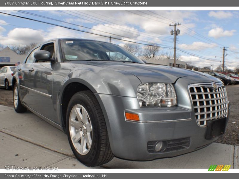 Silver Steel Metallic / Dark Slate Gray/Light Graystone 2007 Chrysler 300 Touring