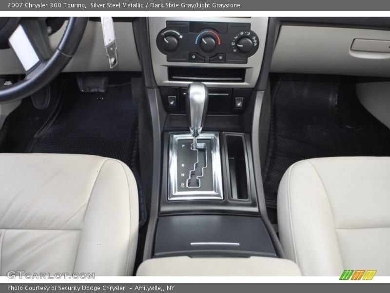 Silver Steel Metallic / Dark Slate Gray/Light Graystone 2007 Chrysler 300 Touring