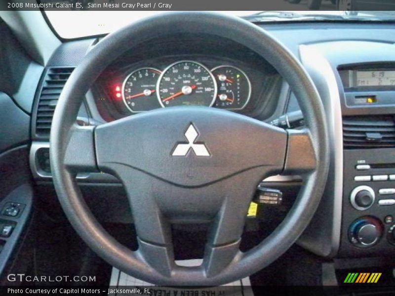 Satin Mesai Gray Pearl / Gray 2008 Mitsubishi Galant ES