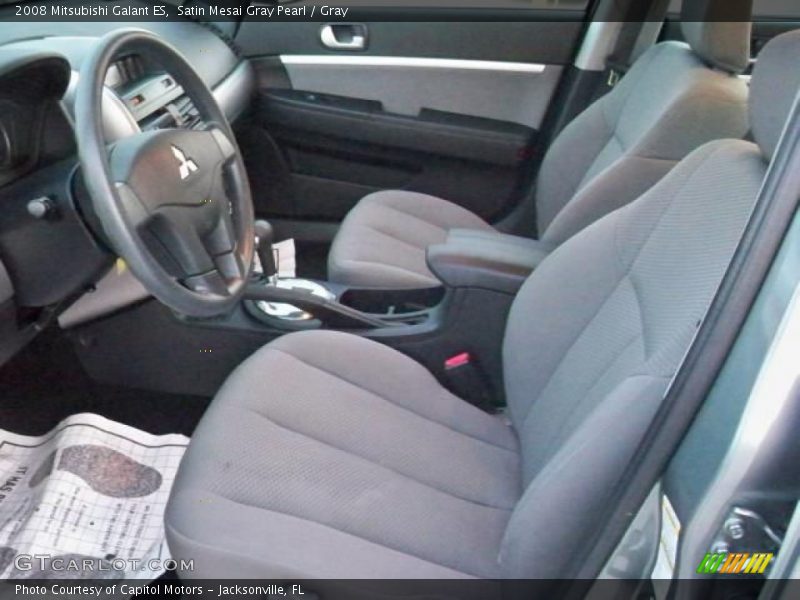 Satin Mesai Gray Pearl / Gray 2008 Mitsubishi Galant ES
