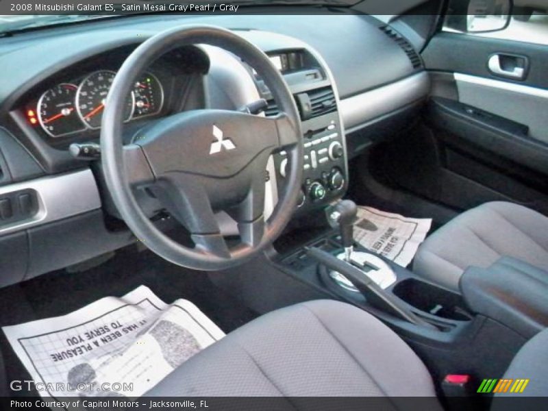Satin Mesai Gray Pearl / Gray 2008 Mitsubishi Galant ES