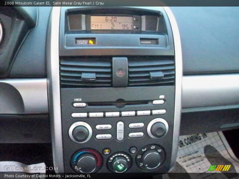 Satin Mesai Gray Pearl / Gray 2008 Mitsubishi Galant ES