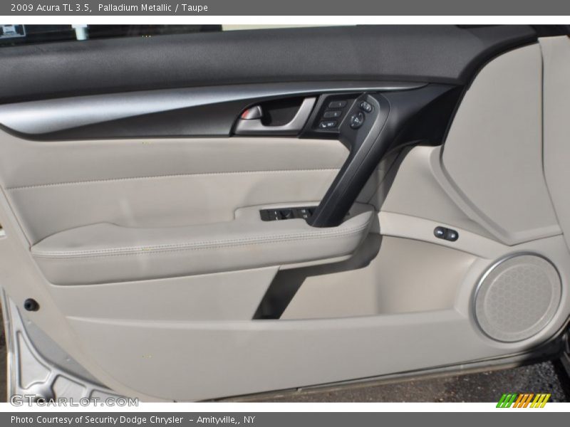 Palladium Metallic / Taupe 2009 Acura TL 3.5