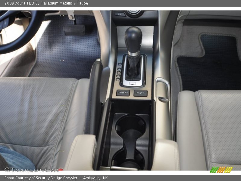 Palladium Metallic / Taupe 2009 Acura TL 3.5