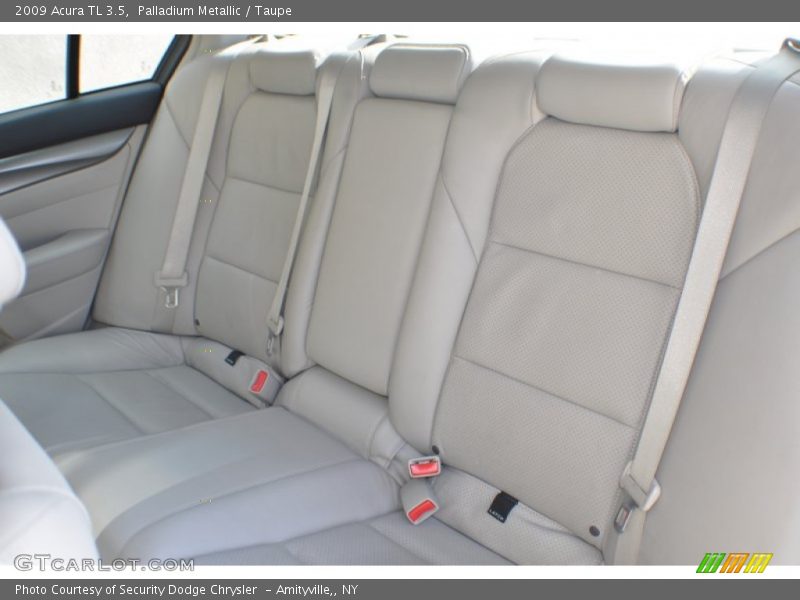 Palladium Metallic / Taupe 2009 Acura TL 3.5