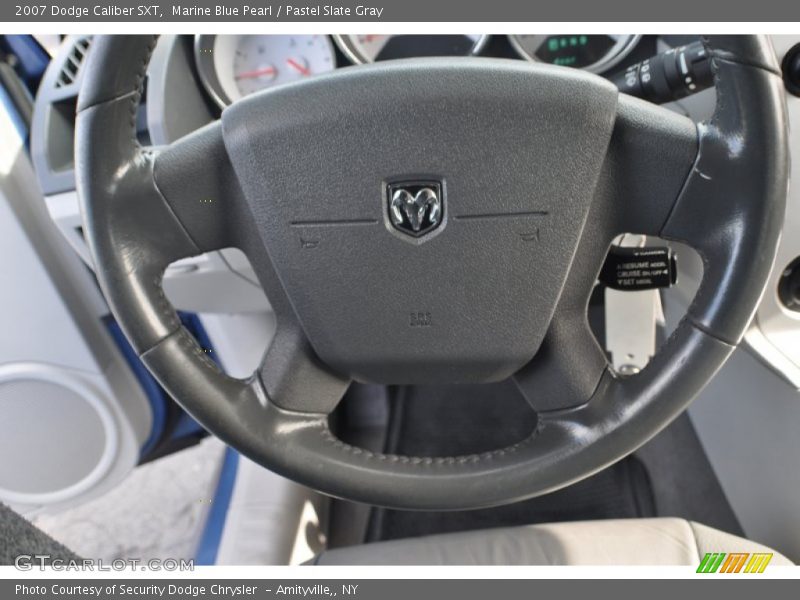 Marine Blue Pearl / Pastel Slate Gray 2007 Dodge Caliber SXT