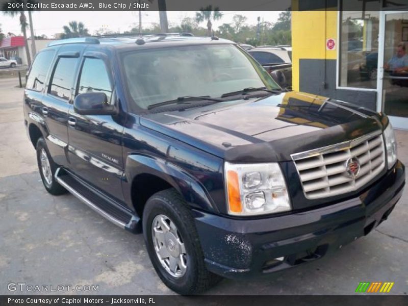 Blue Chip / Shale 2004 Cadillac Escalade AWD