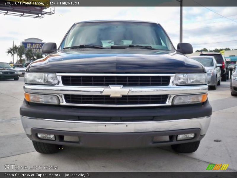 Black / Tan/Neutral 2003 Chevrolet Tahoe