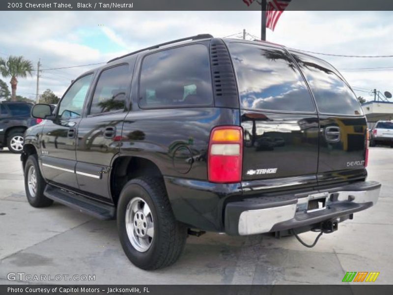 Black / Tan/Neutral 2003 Chevrolet Tahoe