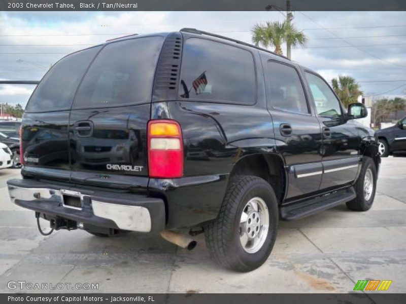 Black / Tan/Neutral 2003 Chevrolet Tahoe