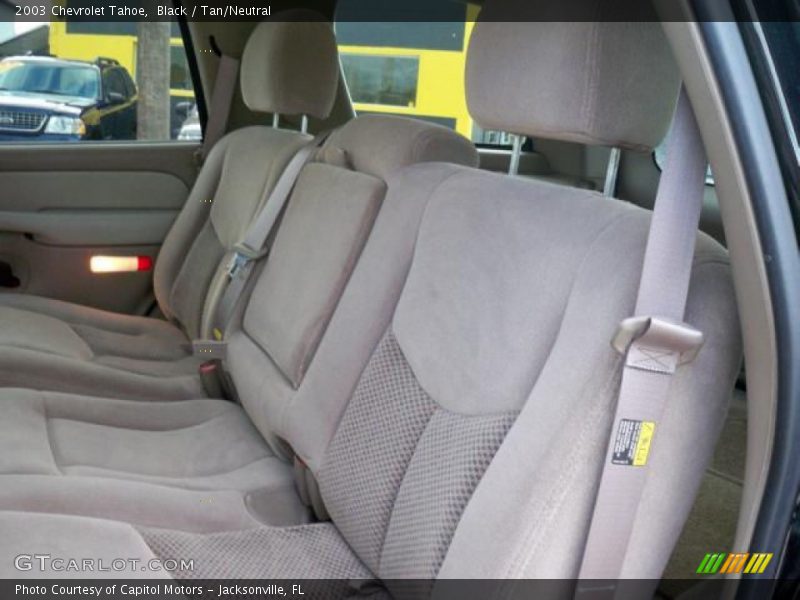 Black / Tan/Neutral 2003 Chevrolet Tahoe