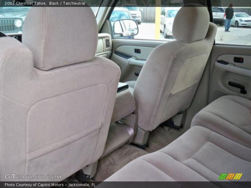 Black / Tan/Neutral 2003 Chevrolet Tahoe