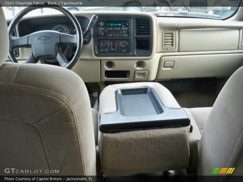 Black / Tan/Neutral 2003 Chevrolet Tahoe