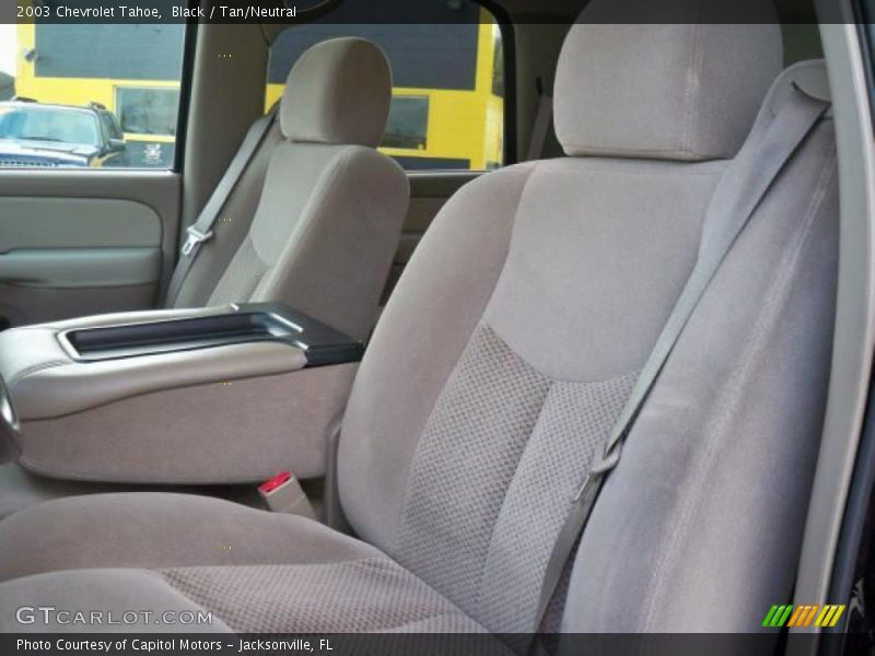 Black / Tan/Neutral 2003 Chevrolet Tahoe