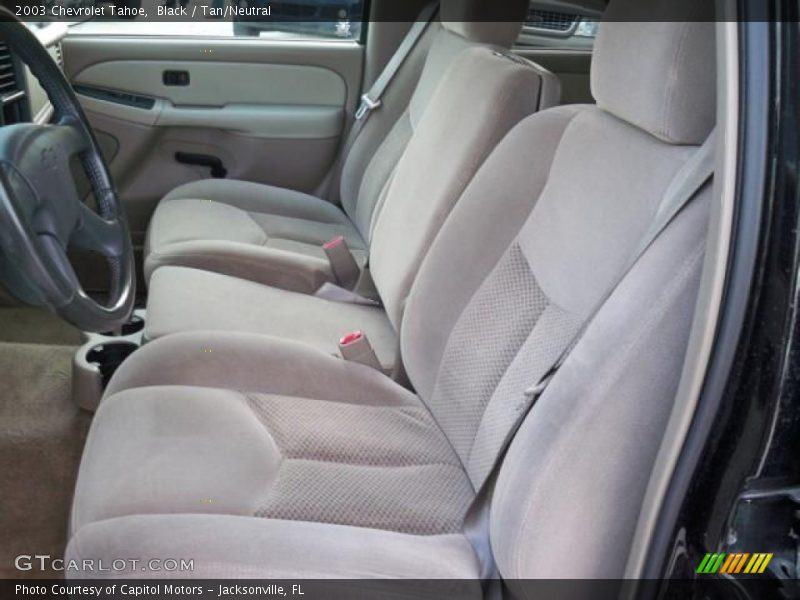 Black / Tan/Neutral 2003 Chevrolet Tahoe
