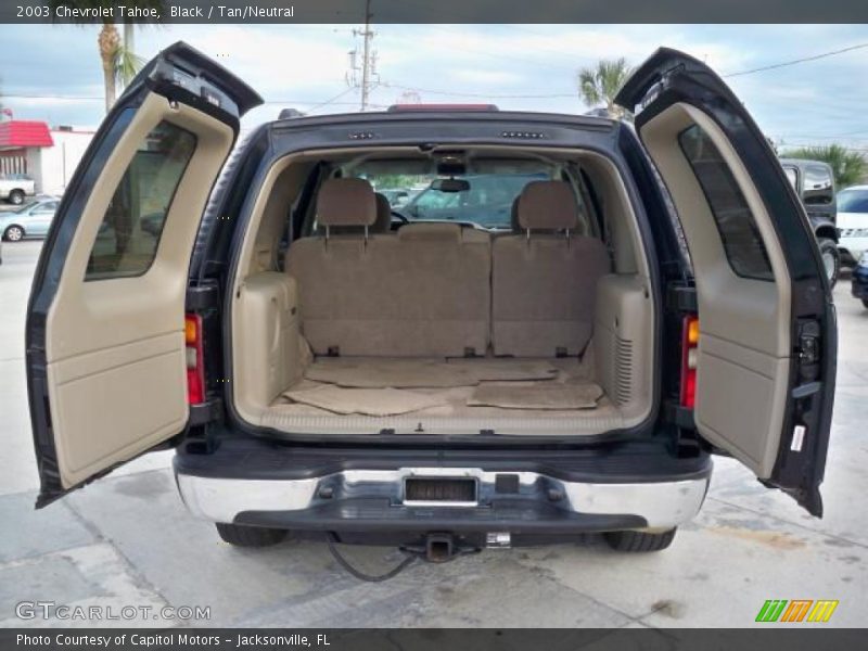 Black / Tan/Neutral 2003 Chevrolet Tahoe