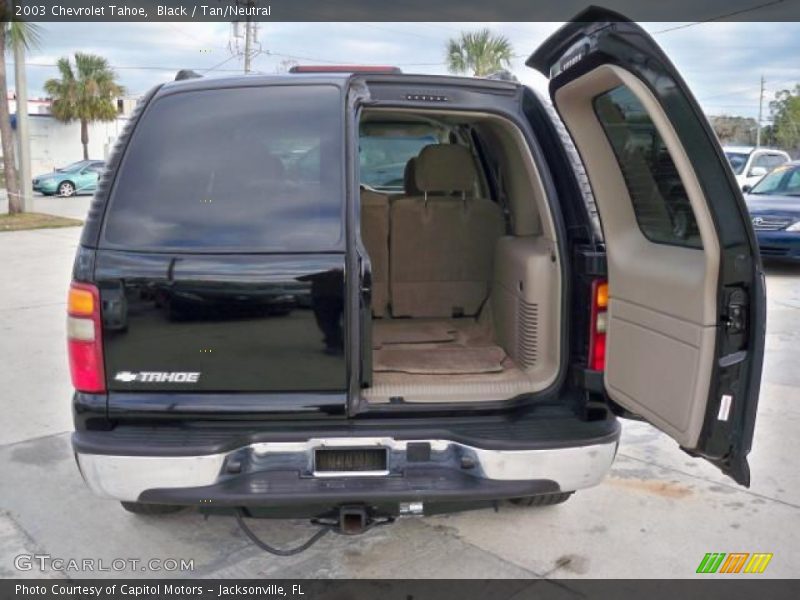 Black / Tan/Neutral 2003 Chevrolet Tahoe