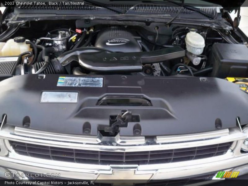 Black / Tan/Neutral 2003 Chevrolet Tahoe