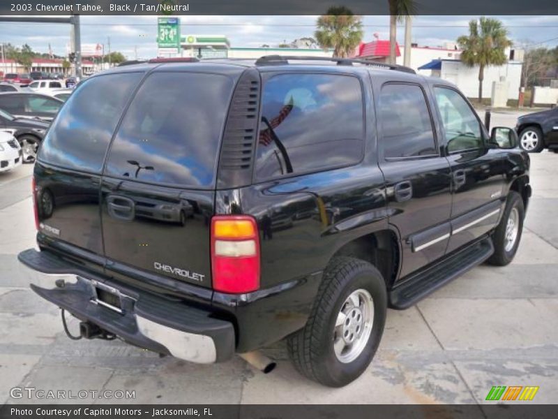 Black / Tan/Neutral 2003 Chevrolet Tahoe