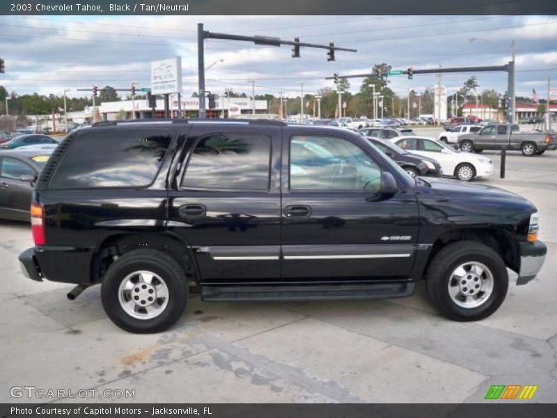 Black / Tan/Neutral 2003 Chevrolet Tahoe