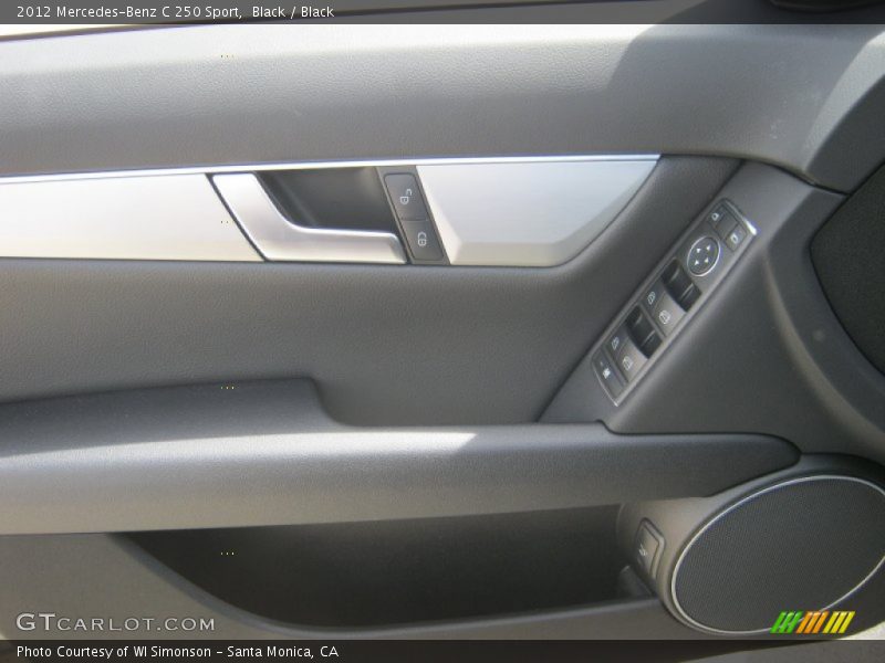 Black / Black 2012 Mercedes-Benz C 250 Sport