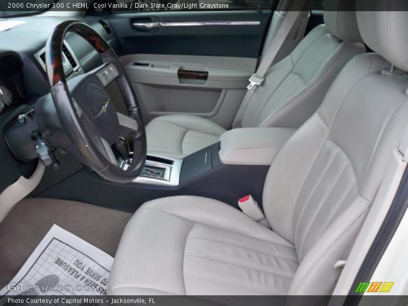  2006 300 C HEMI Dark Slate Gray/Light Graystone Interior