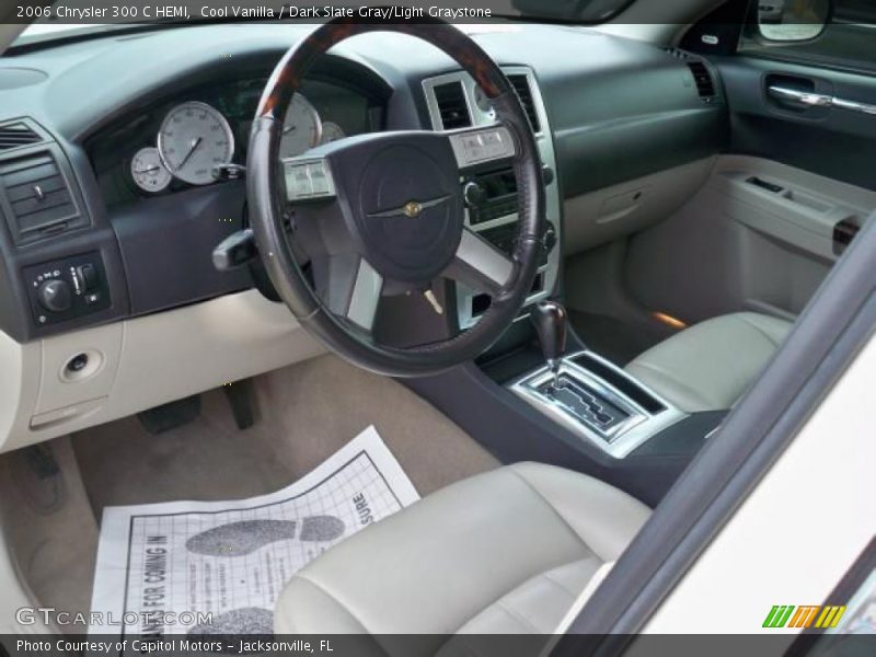 Cool Vanilla / Dark Slate Gray/Light Graystone 2006 Chrysler 300 C HEMI