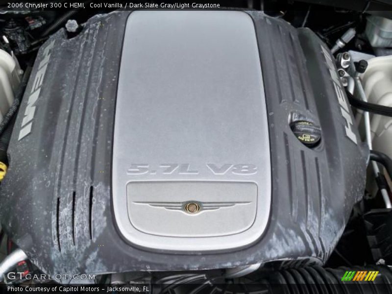 Cool Vanilla / Dark Slate Gray/Light Graystone 2006 Chrysler 300 C HEMI