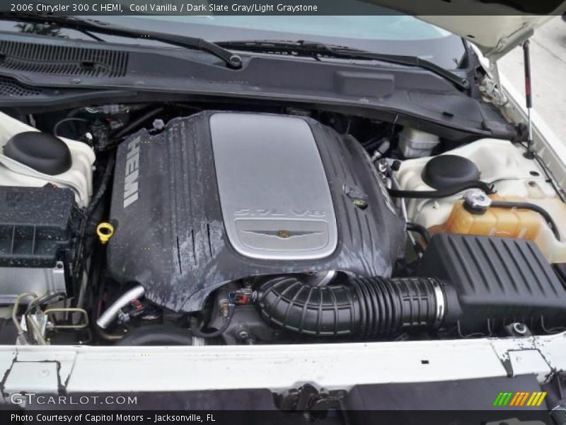 Cool Vanilla / Dark Slate Gray/Light Graystone 2006 Chrysler 300 C HEMI