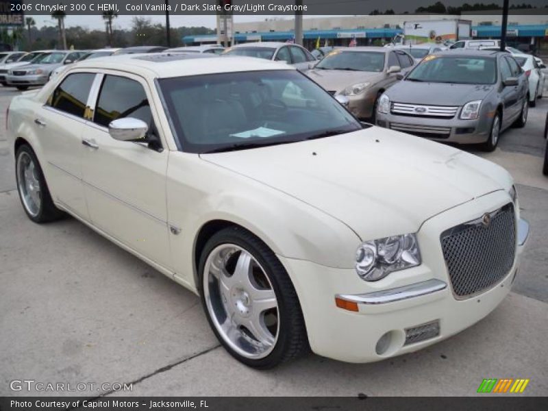 Cool Vanilla / Dark Slate Gray/Light Graystone 2006 Chrysler 300 C HEMI
