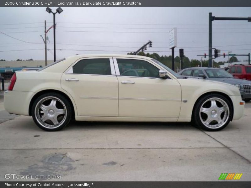Cool Vanilla / Dark Slate Gray/Light Graystone 2006 Chrysler 300 C HEMI