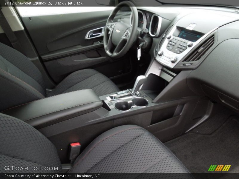 Black / Jet Black 2012 Chevrolet Equinox LS