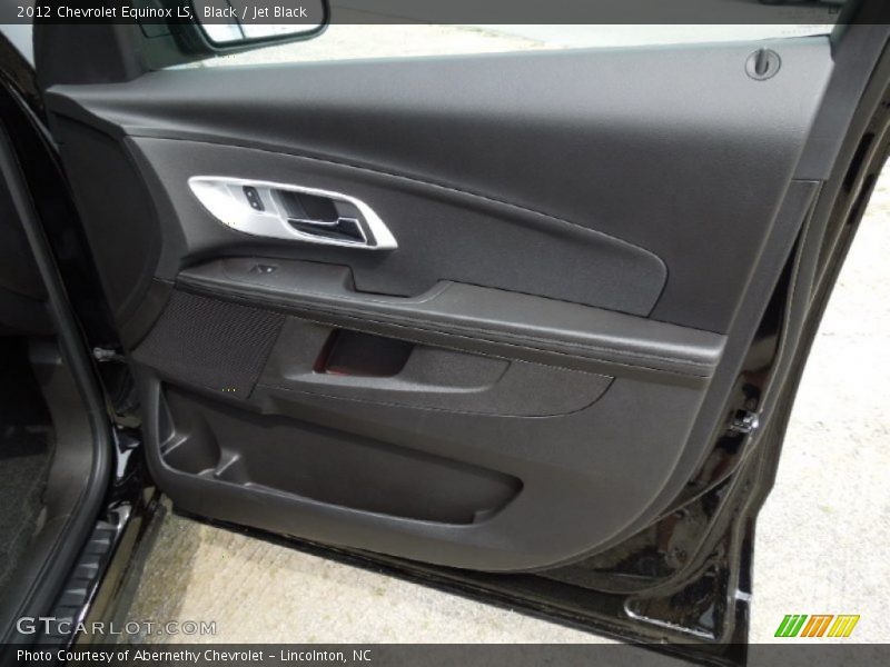 Black / Jet Black 2012 Chevrolet Equinox LS